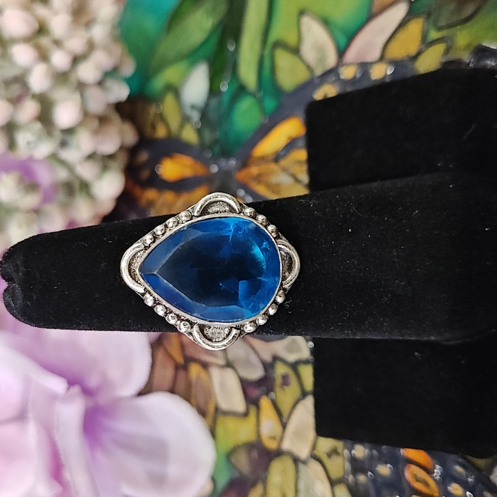 Topaz Gemstone Ring - Size 6 1/4